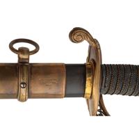 U.S. Model 1850 Staff & Field Officer's Sword Presented to Maj. Joseph Colburn, 59th Mass Inf. WIA at 2nd Bull Run and Petersburg