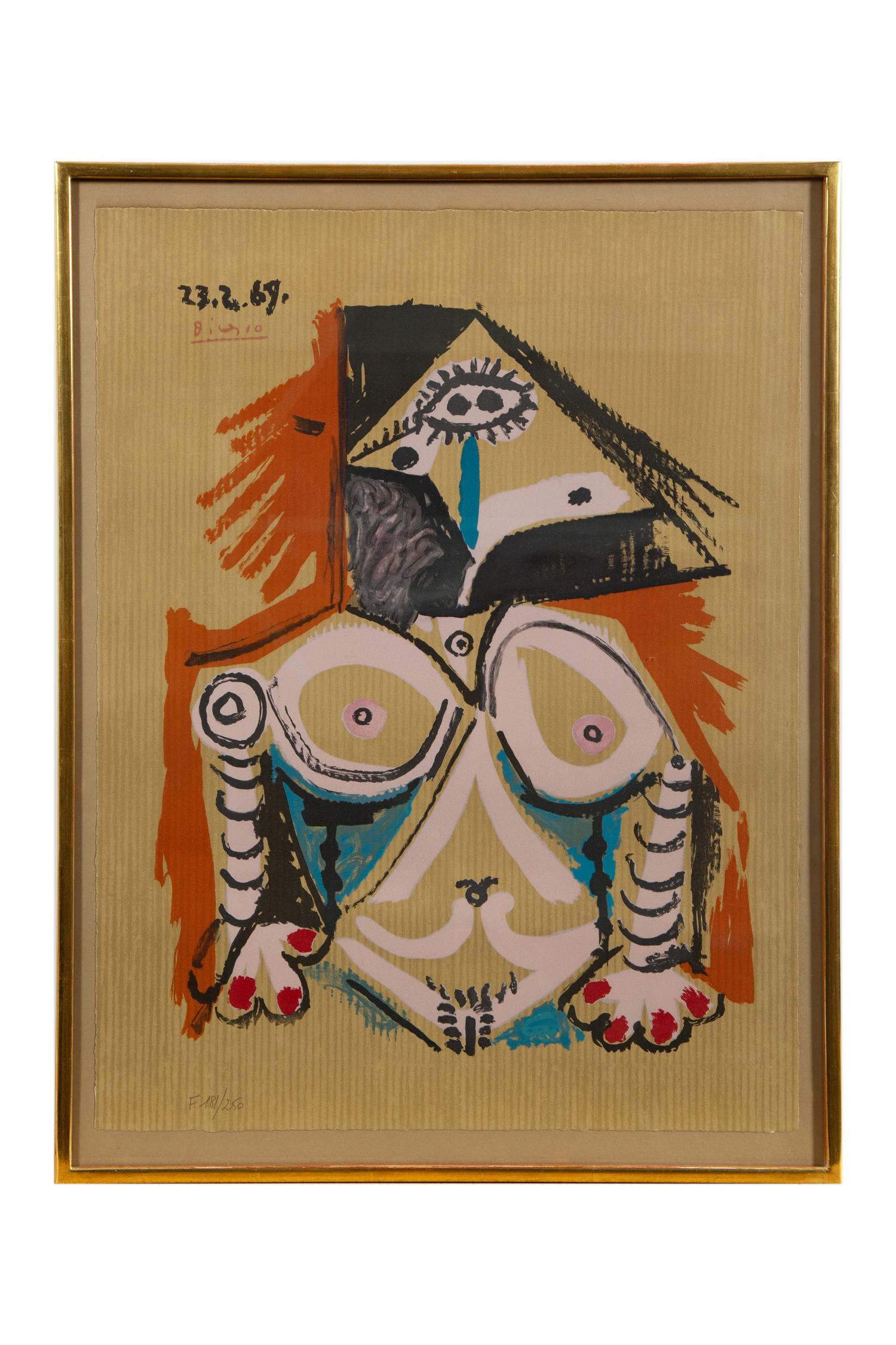 Plate from Portraits Imaginaires , 1969