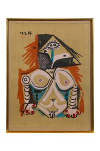 Plate from Portraits Imaginaires , 1969