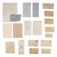 [AMERICANA]. Letters, documents, and ephemera, from the Estate of Carroll J. Delery III.