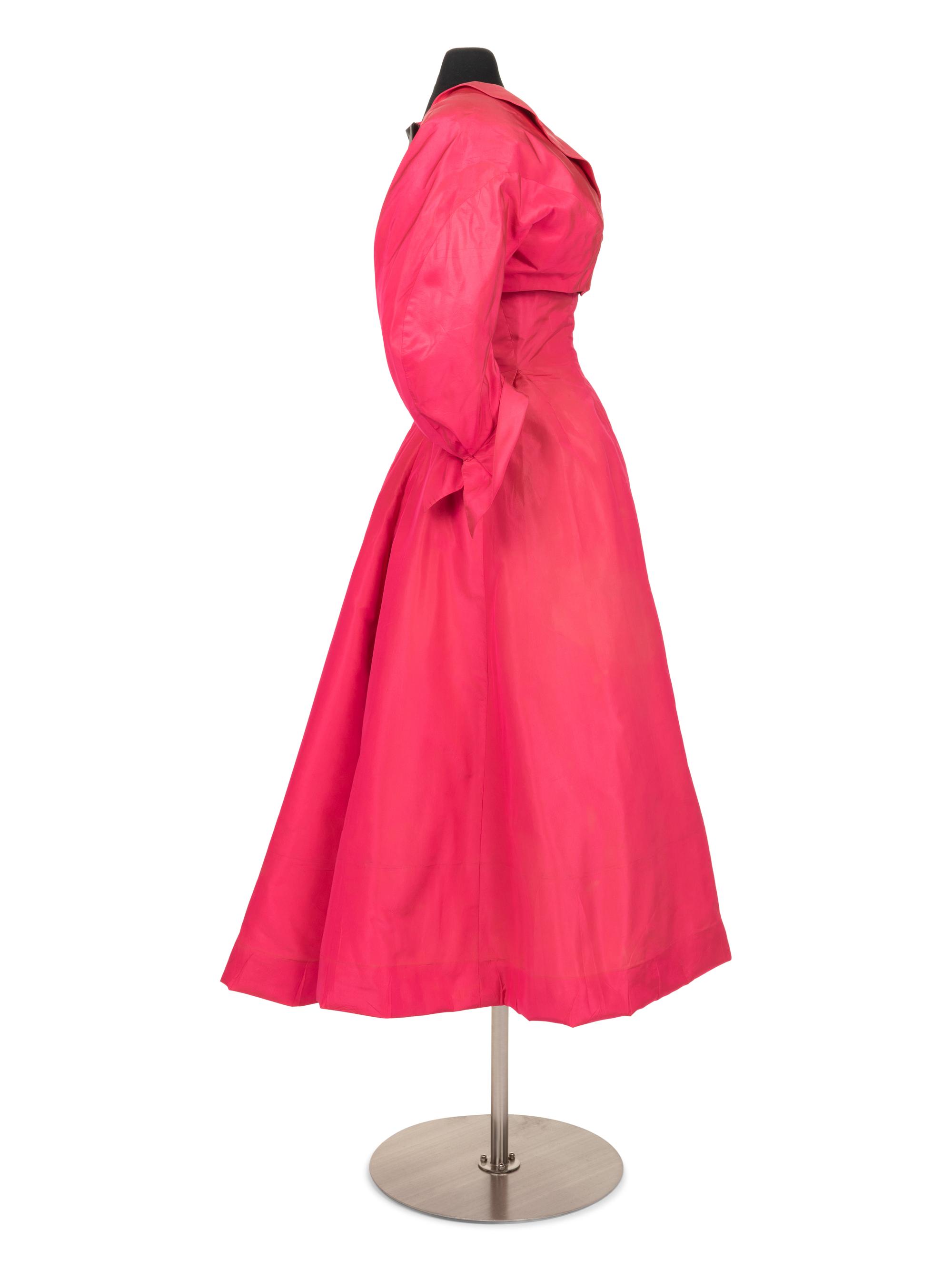 Samuel Winston by Charles James Silk Faille Dress and Bolero, 1952