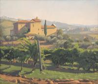 View of the Tuscan Hills , 1985
