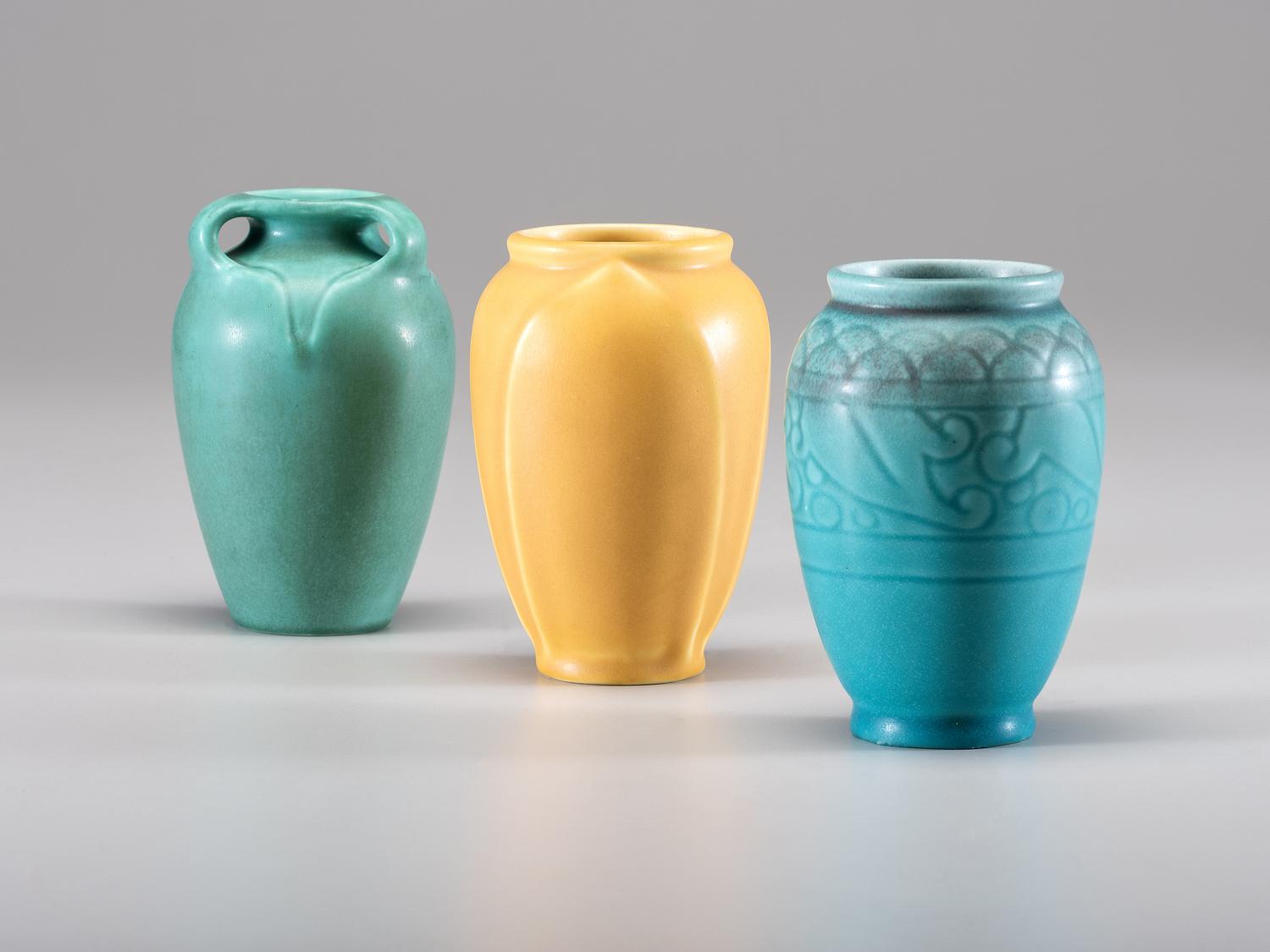 Three Production Vases