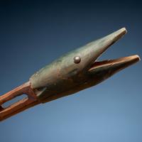 Northern Plains Polychrome Courting Flute