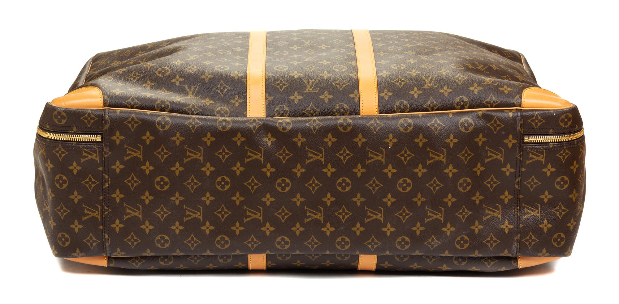 A Louis Vuitton Monogram Canvas Sirius Soft Sided Suitcase, 19"H x 27.5"W x 8.25"D; Handle drop: 4.5".