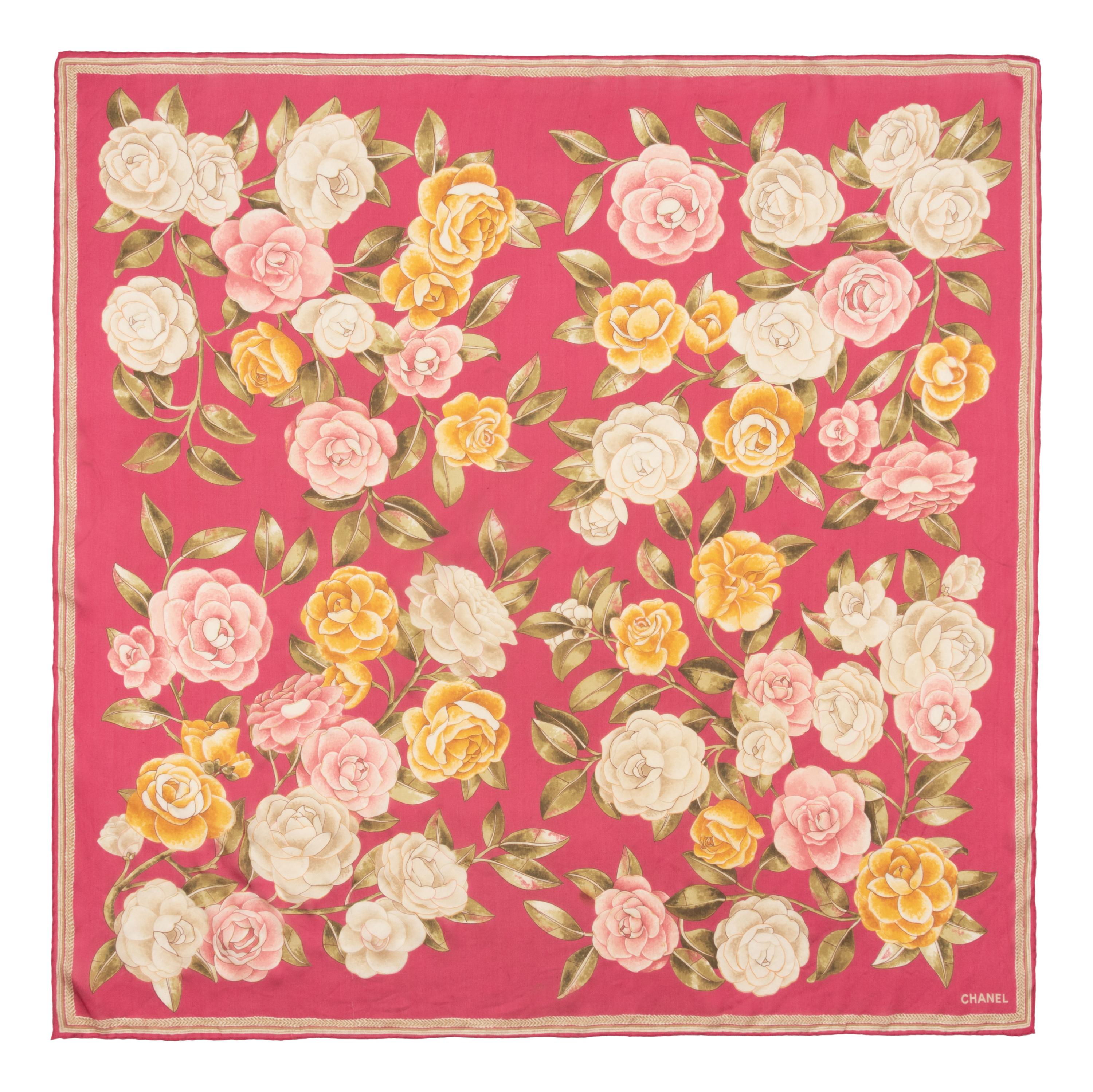 Three Designer Scarves: Alexander McQueen, Cartier & Chanel