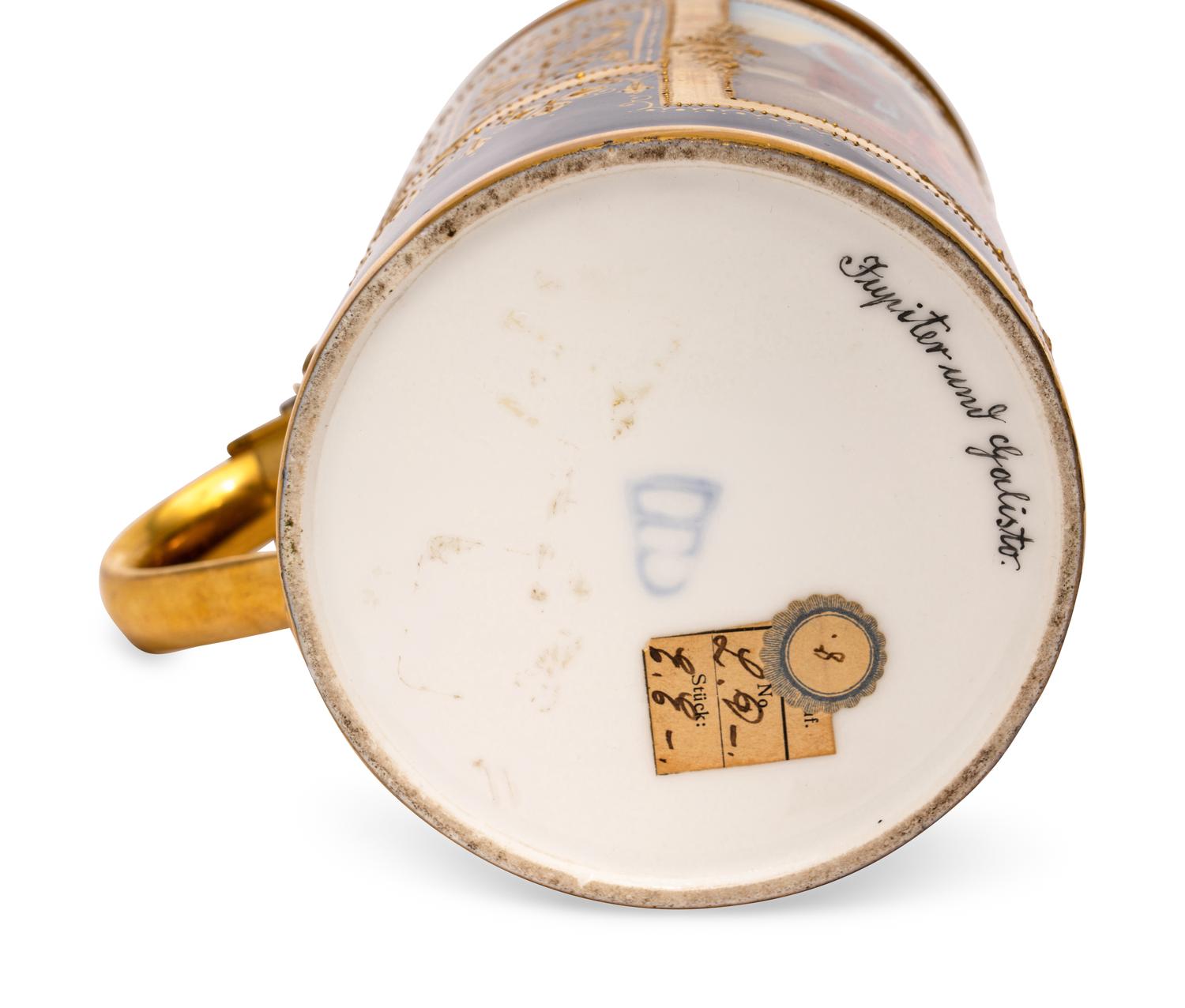 A Vienna Porcelain Tankard