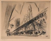 Downtown, The El (from Six American Etchings ), 1921