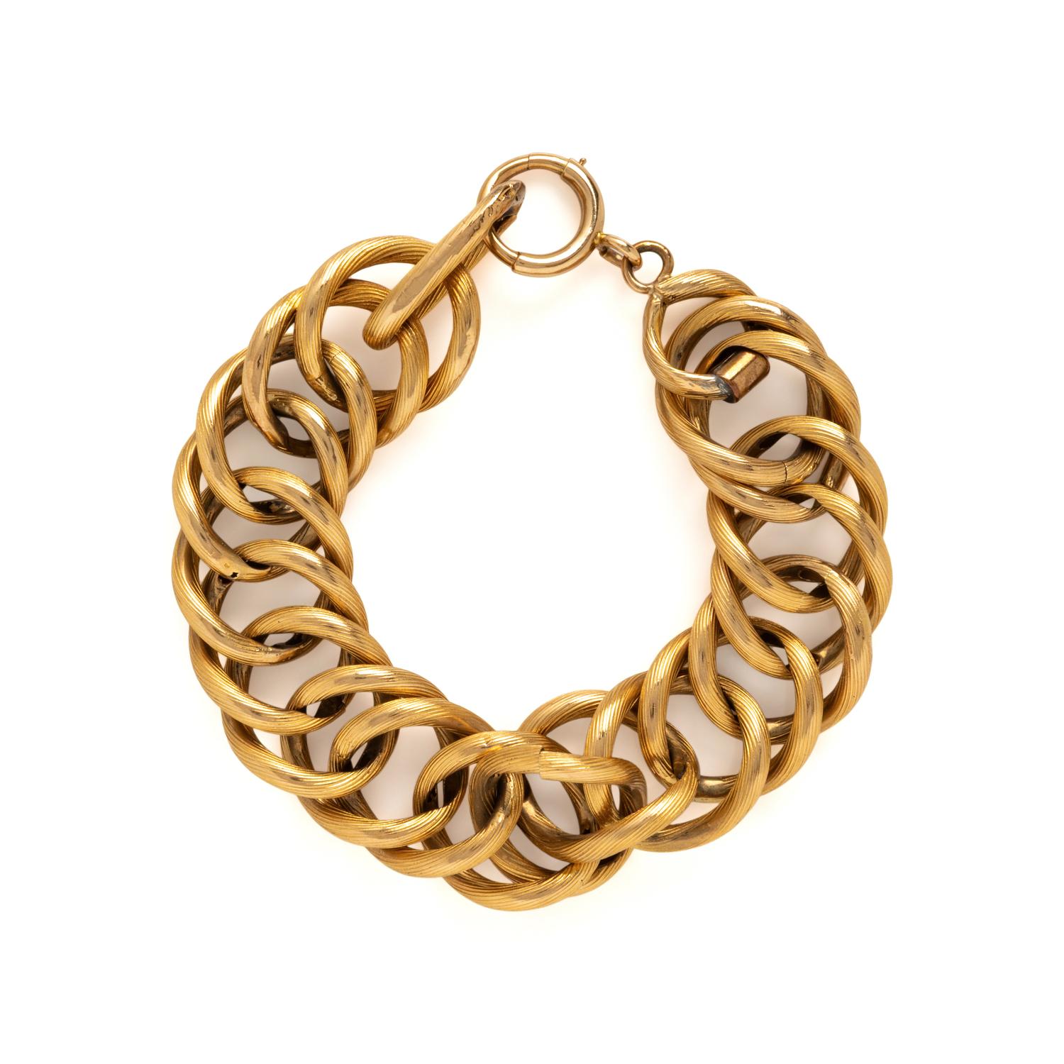 Yellow Gold Link Bracelet