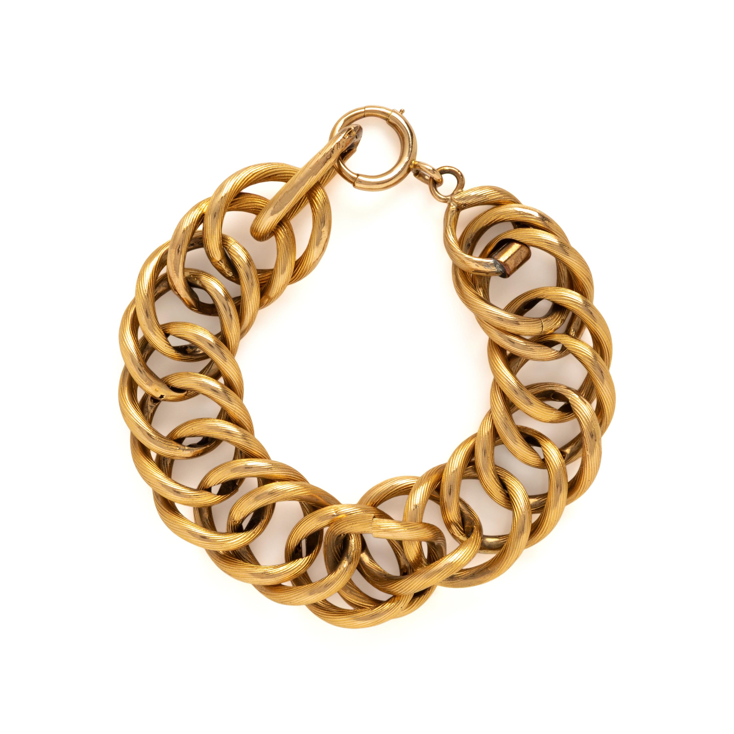 Yellow Gold Link Bracelet