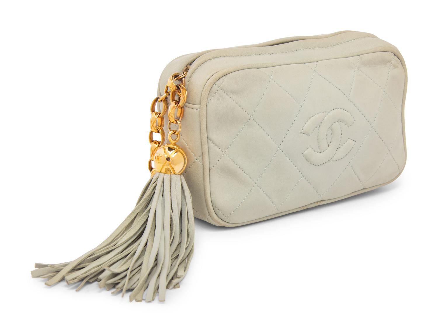 Chanel Small Camera Bag With Tassel