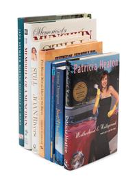 (Celebrity Books) A group of 8 autographed books from movie and TV stars, comprising: