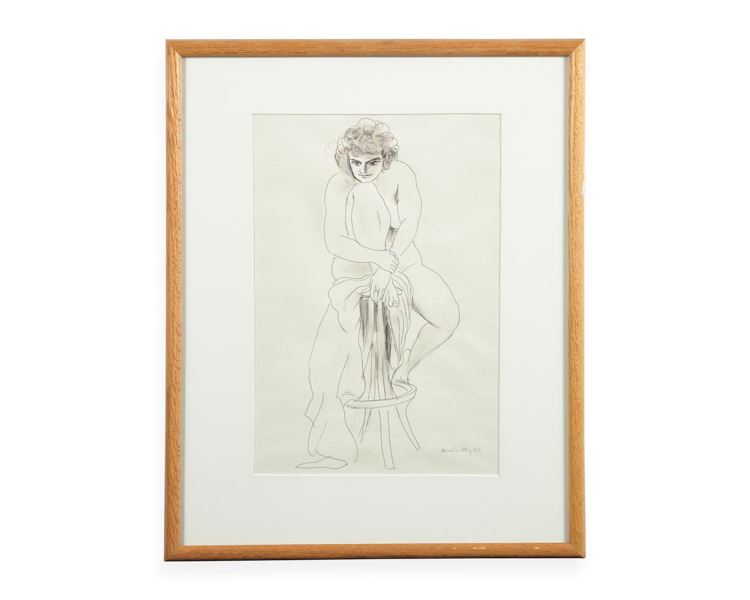 Nude on High Stool , 1983
