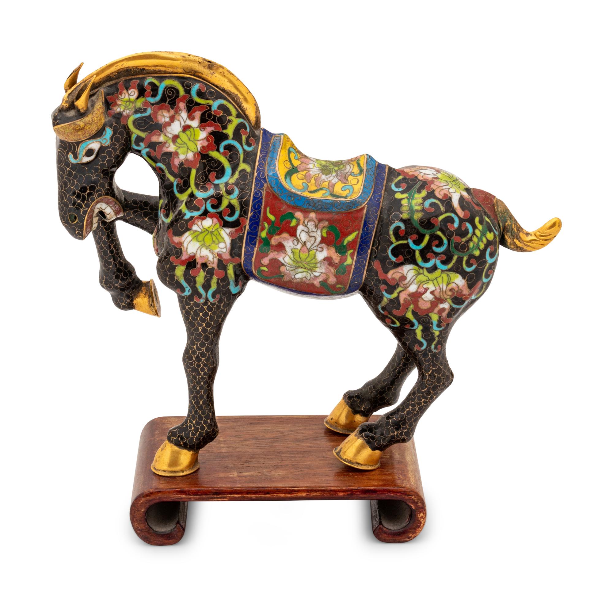 A Cloisonné Horse