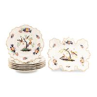 An English Ironstone Dessert Service