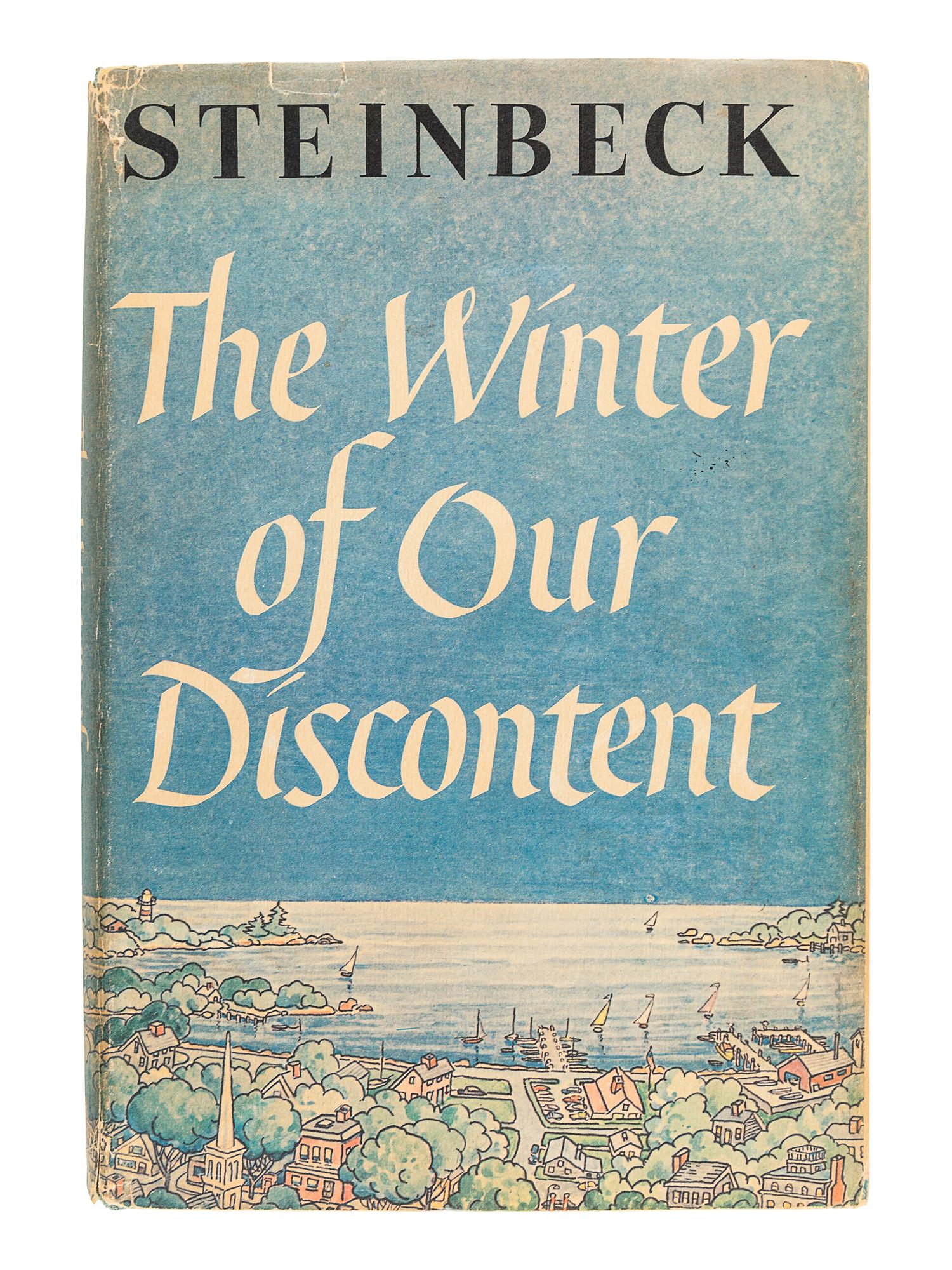 STEINBECK, John (1902-1968). A group of 3 works, comprising: