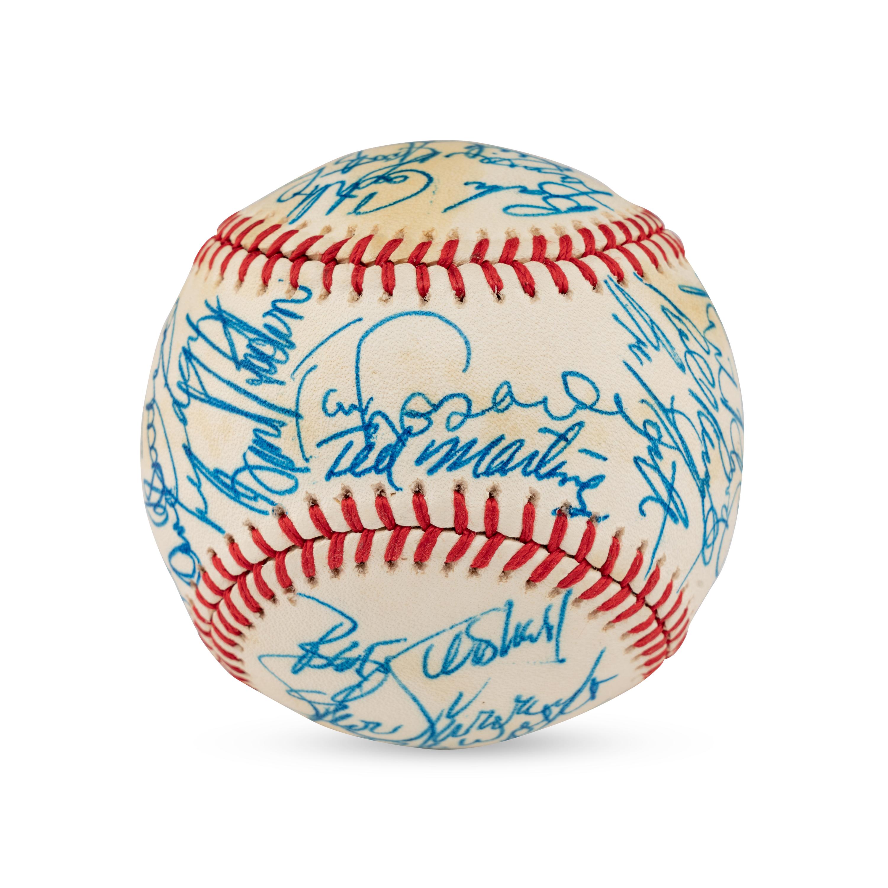 A 1978 Los Angeles Dodgers Team Signed Autograph Baseball (PSA Letter of Authenticity)