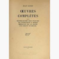 [Literature] Genet, Jean Group of 2 Titles: One Signed Limited Edition, and One Inscribed