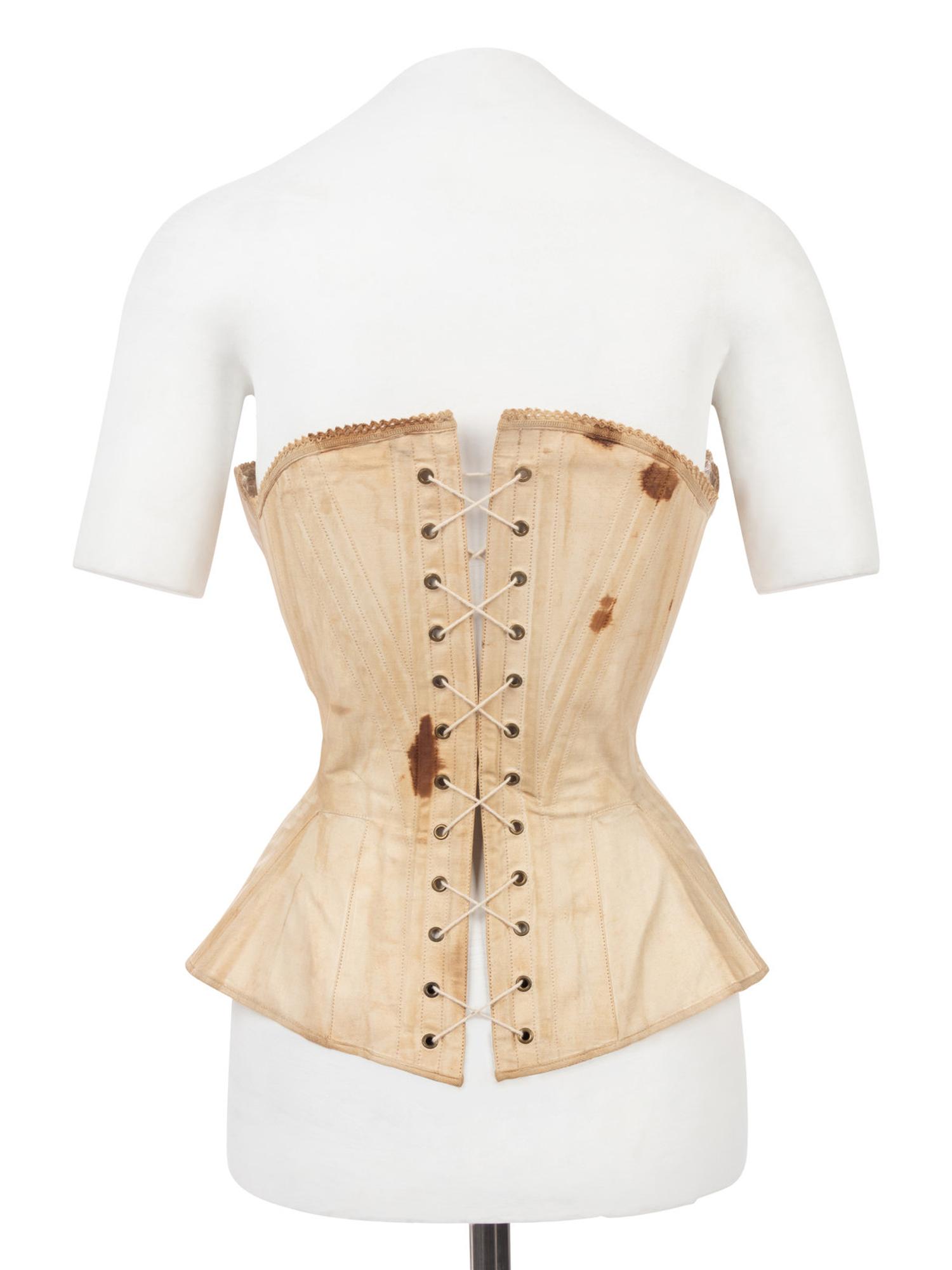 Three 19th and Early 20th Century Corsets, 1870-1902