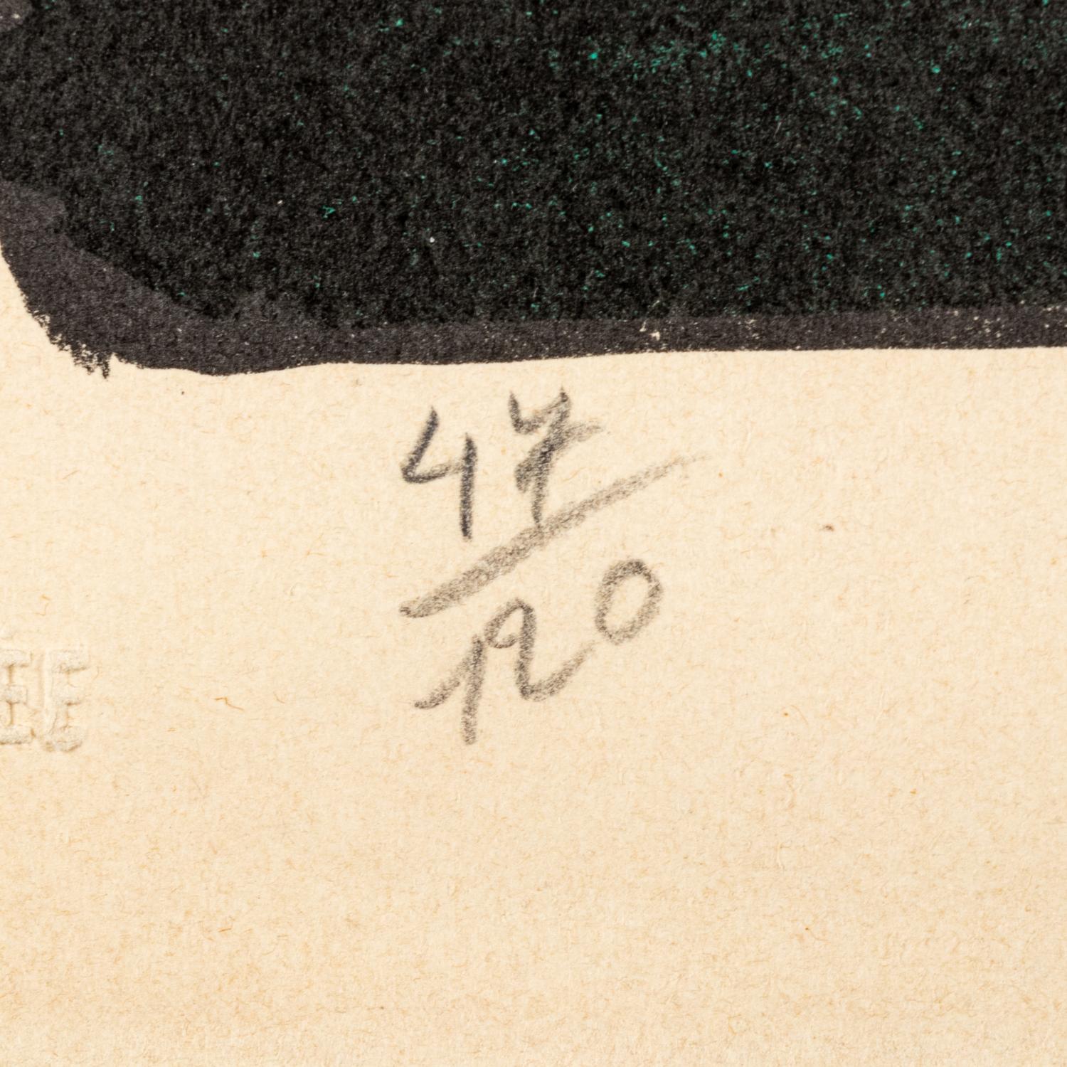 A Pair of Prints by Camille Bryen and Maria Sanmartí