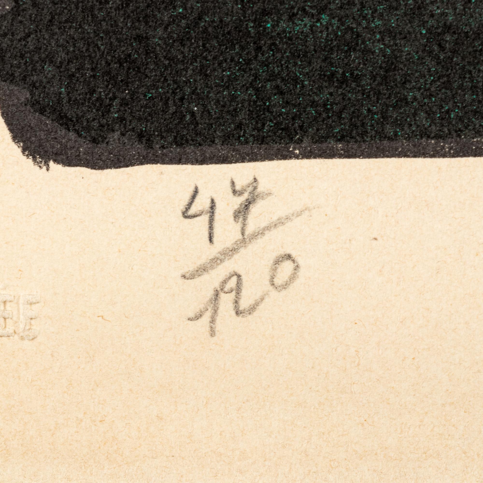 A Pair of Prints by Camille Bryen and Maria Sanmartí