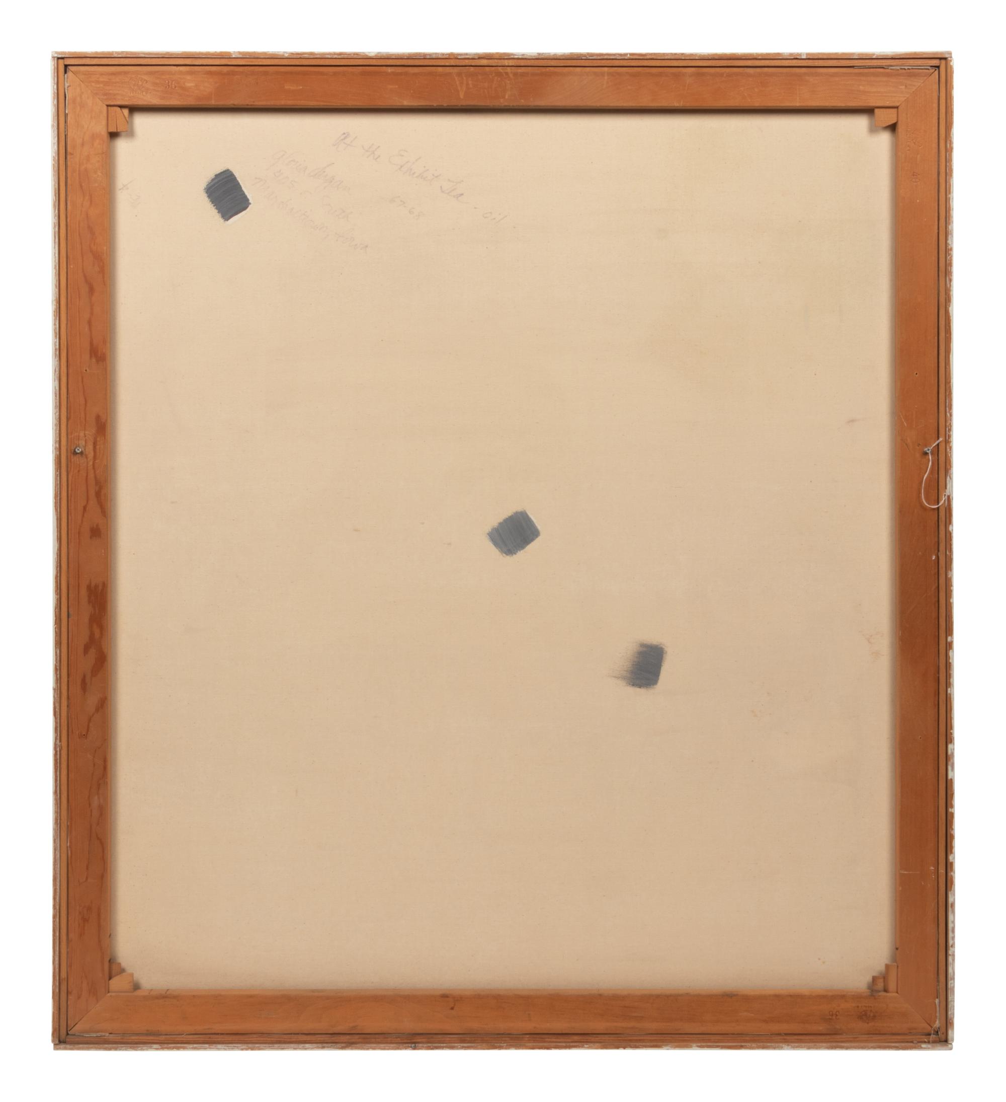 At the Exhibit Tea , 1967-68