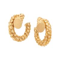 YELLOW GOLD EARCLIPS