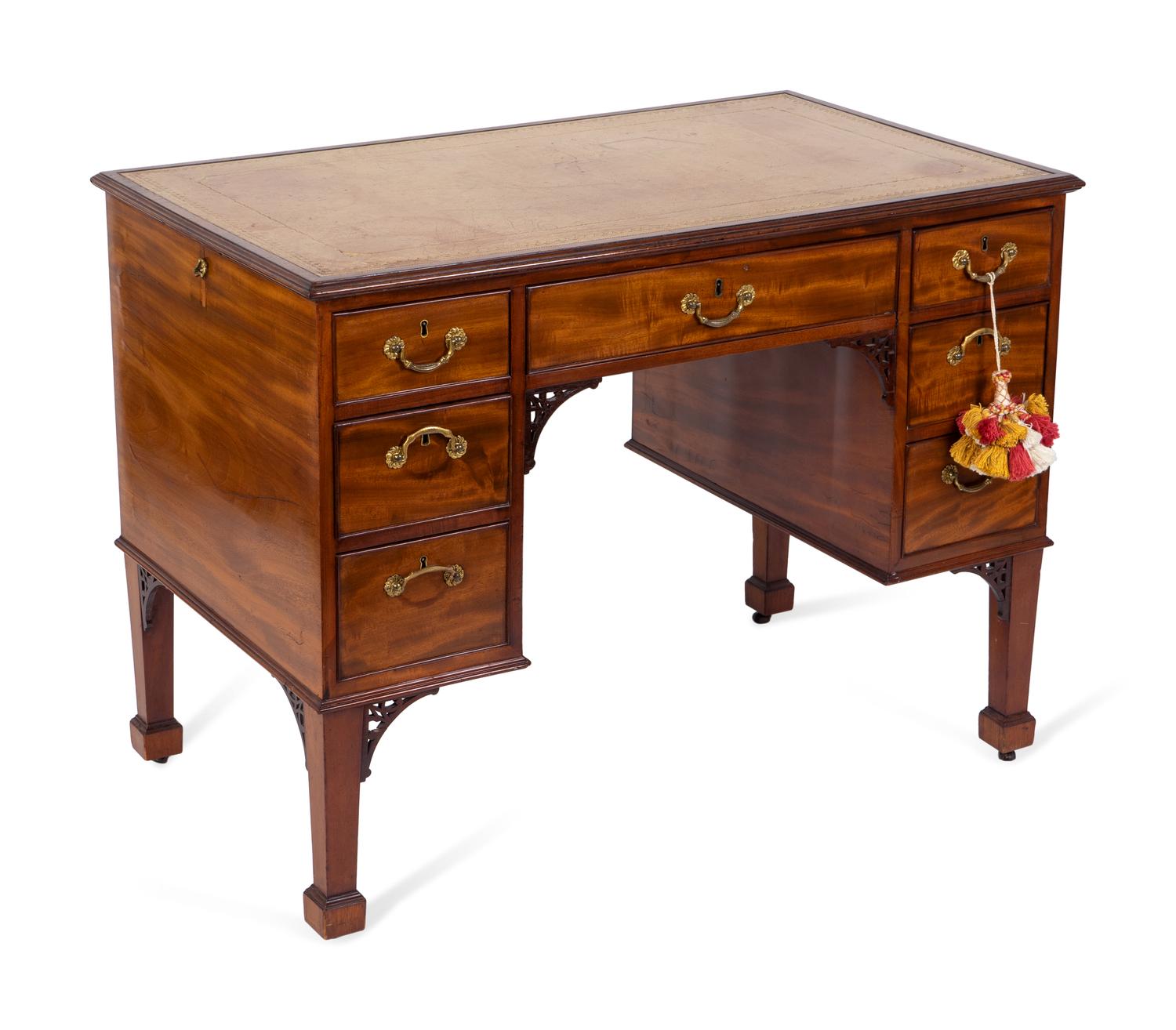 A George III Mahogany Writing Desk — 18TH CENTURY