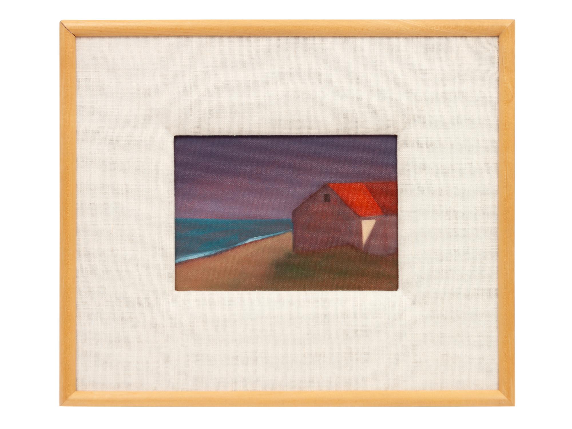 Two Works: Island House , 1992 and Red Door , 1991