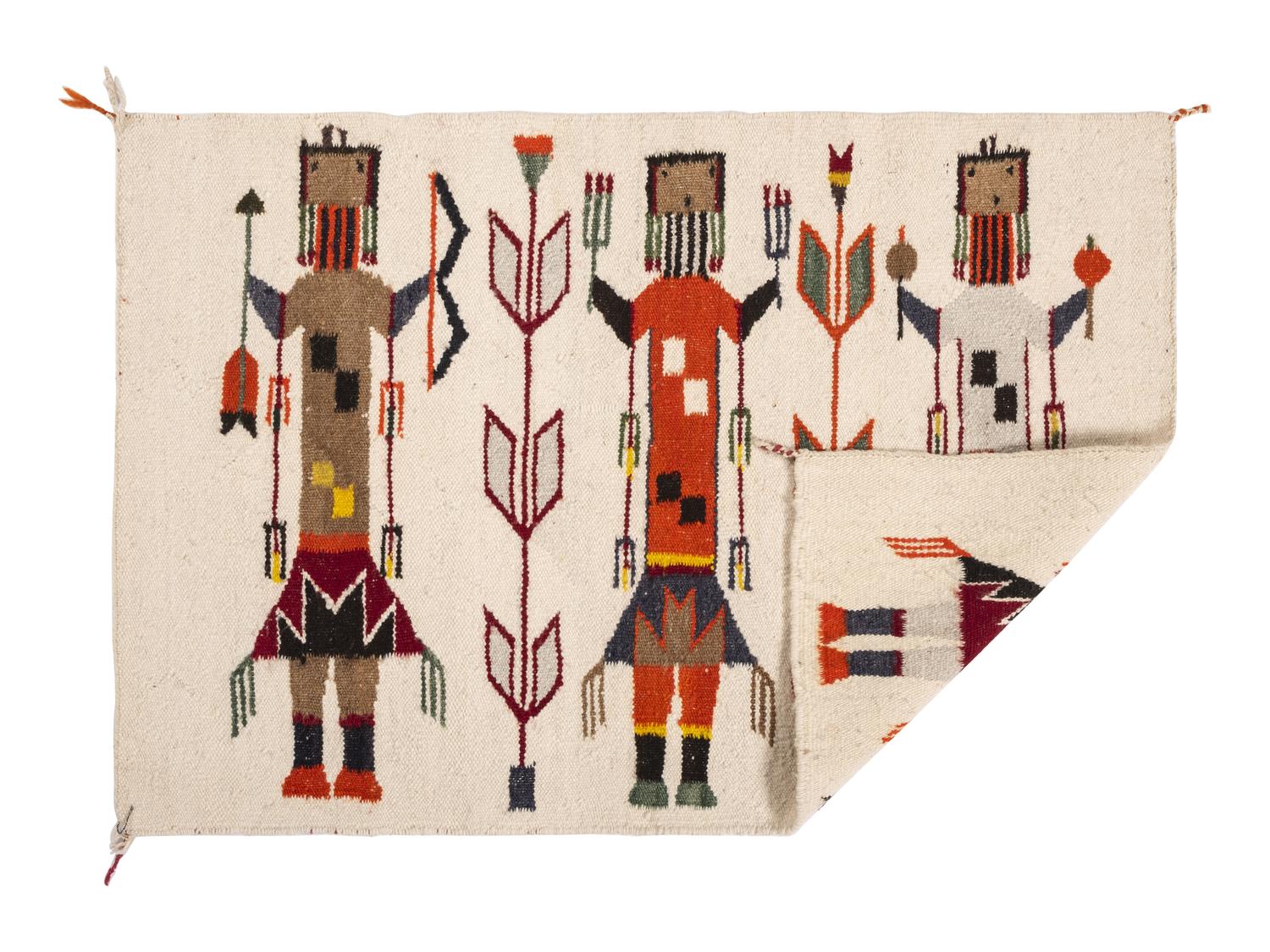 Navajo Yei Weaving / Rug