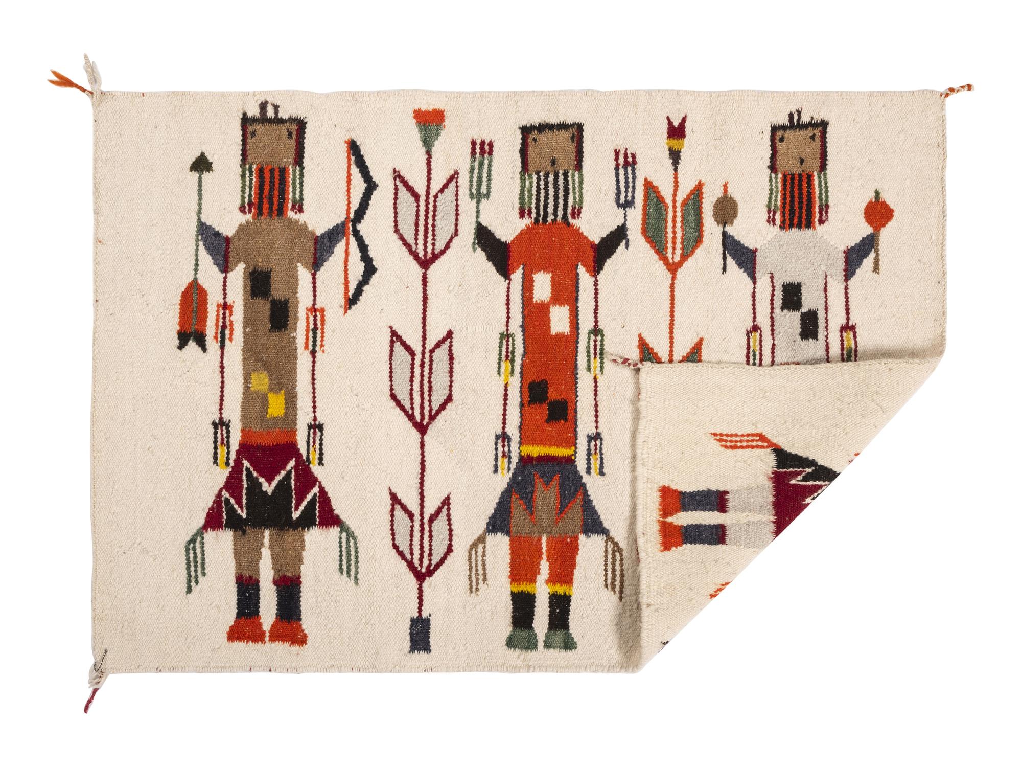 Navajo Yei Weaving / Rug