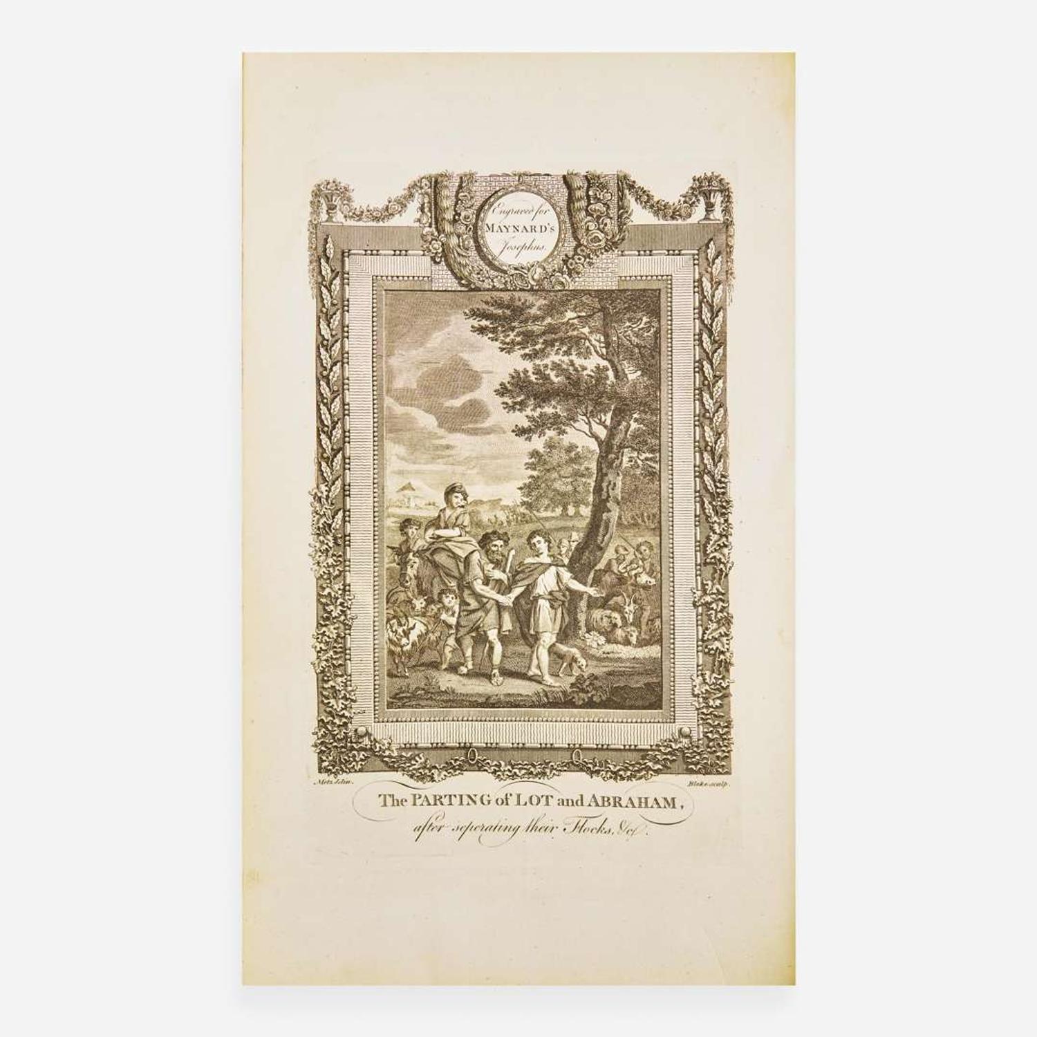 [Blake, William] Maynard, George Henry The Genuine and Complete Works of Flavius Josephus, The celebrated Warlike, Learned and Authentic Jewish Historian...