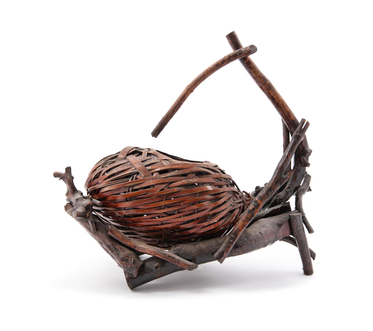 A Japanese Bamboo Carving
