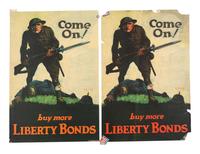 [WORLD WAR I]. A collection of 8 assorted posters, including:
