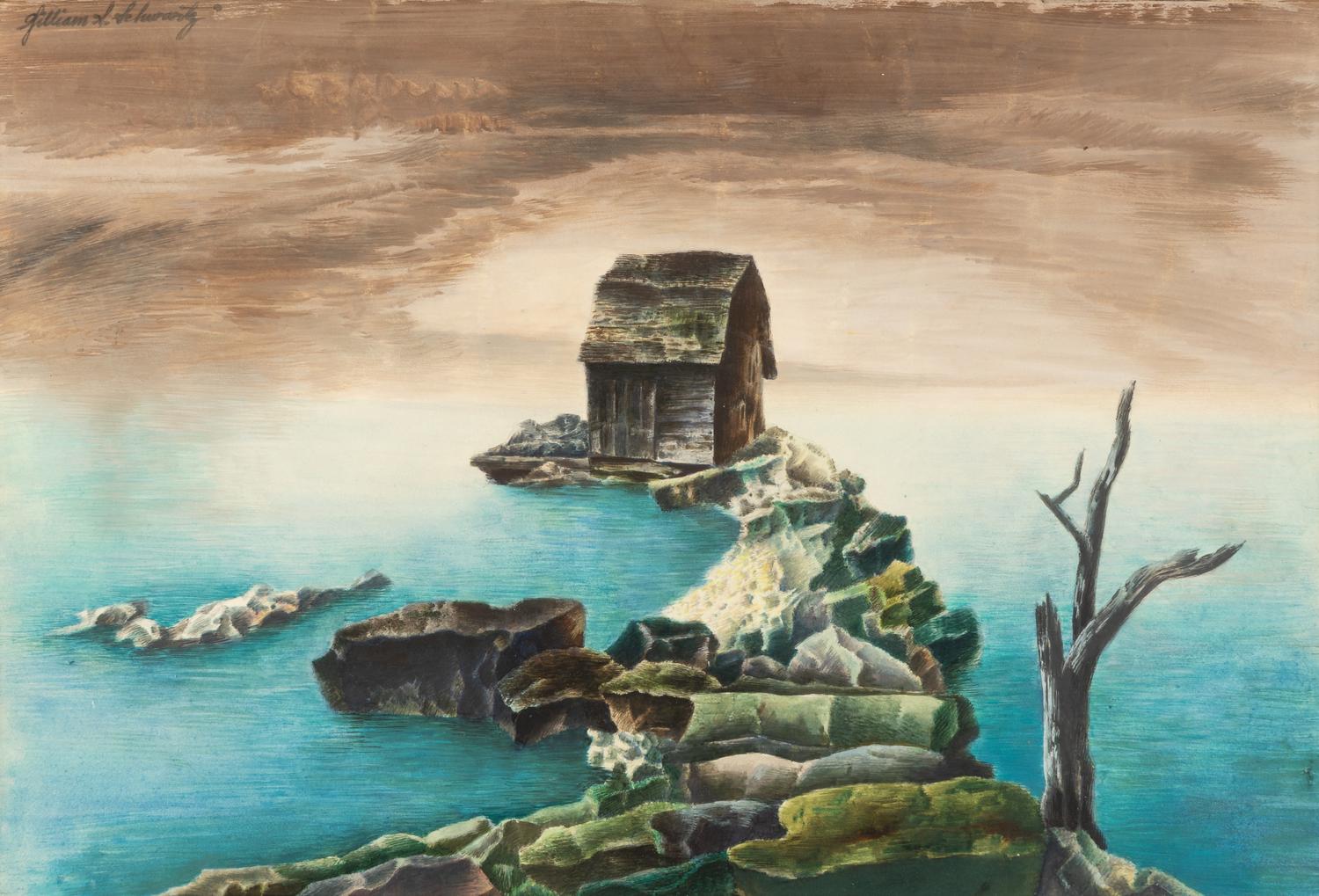 An Old Boathouse in Ellison Bay