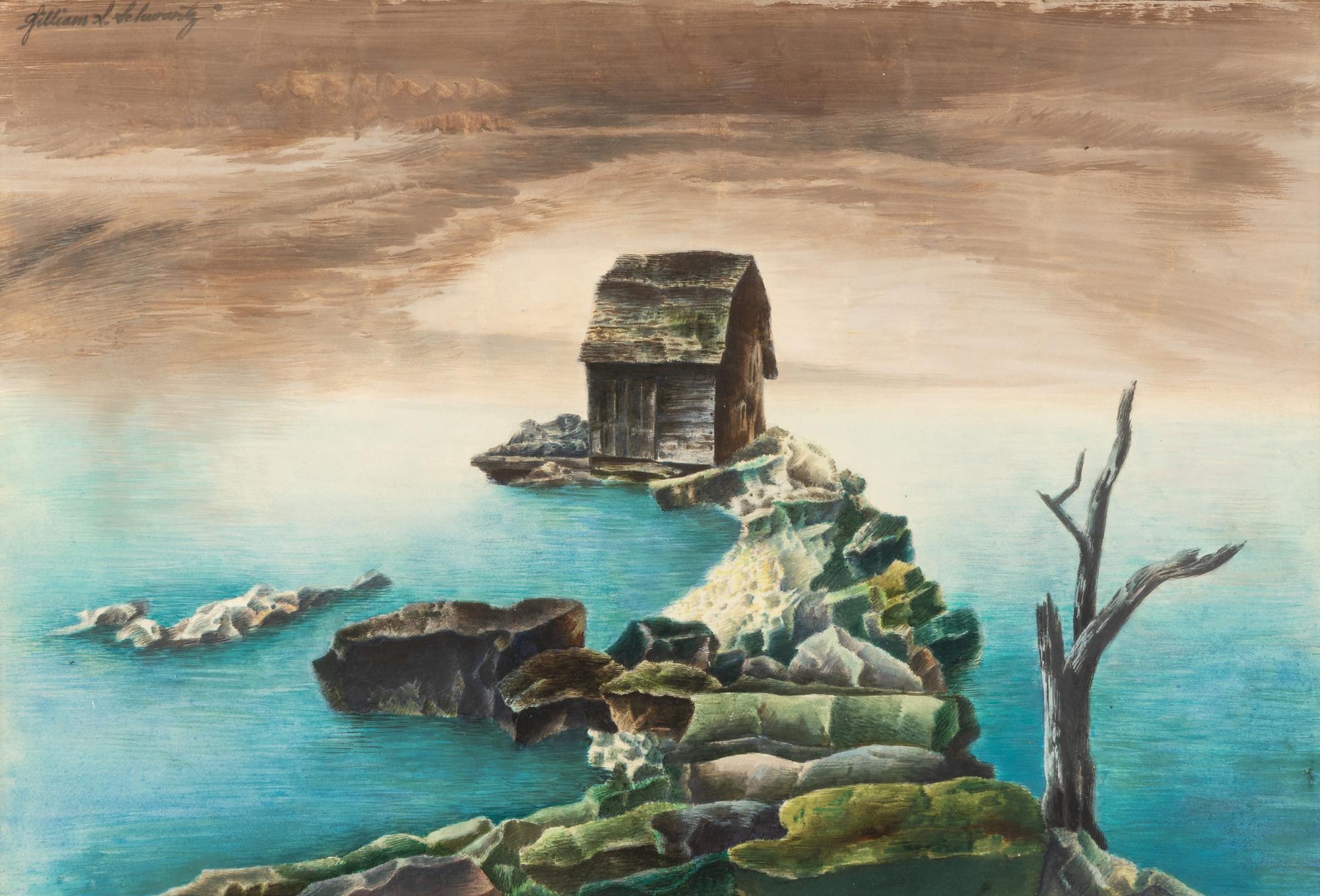 An Old Boathouse in Ellison Bay