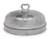 An English Silver-Plate Dish Cover