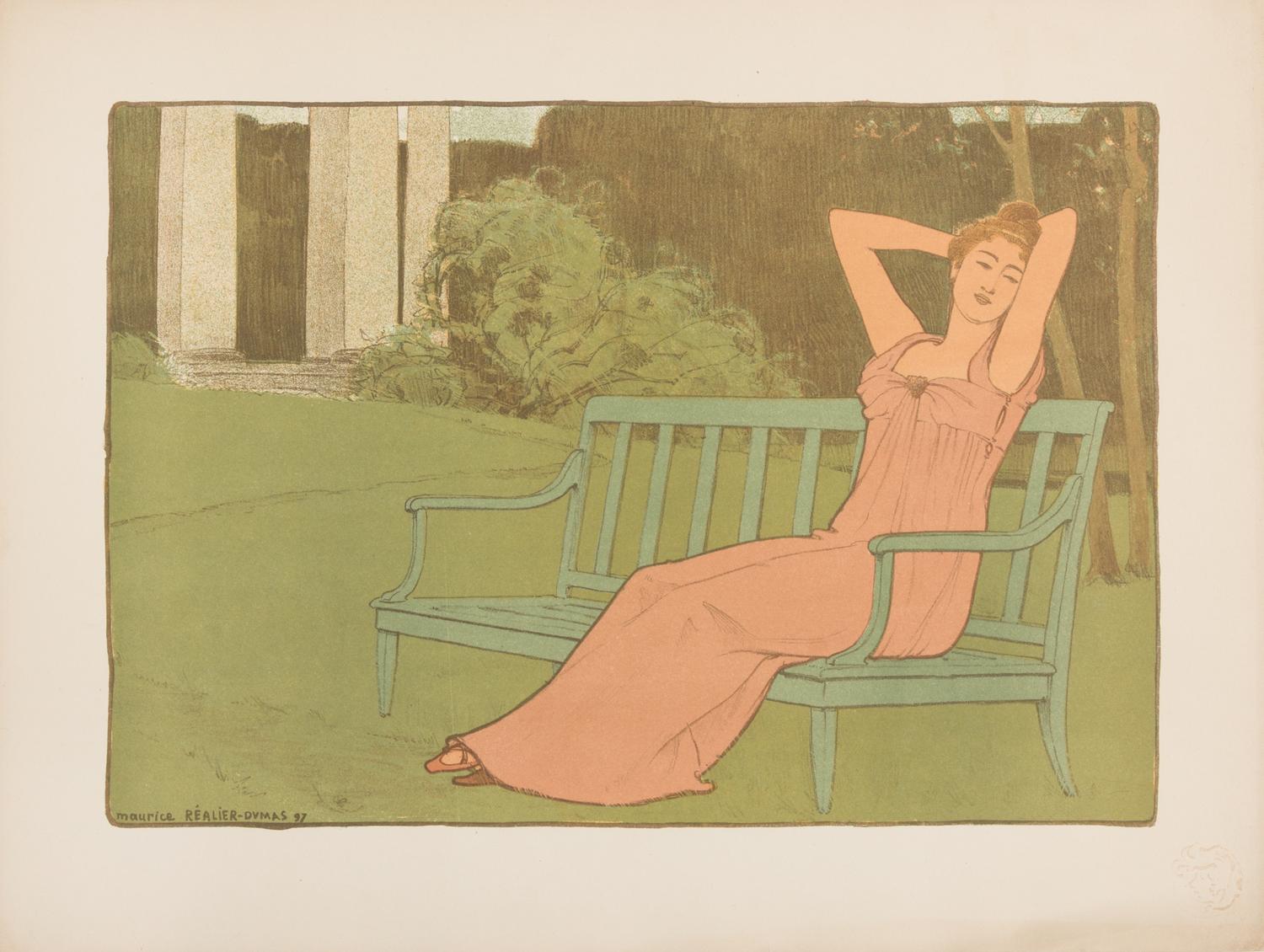 L'Estampe Moderne. Paris: L'Imprimerie Campenois, May-October 1897. 24 color lithographic plates, original printed wrappers.