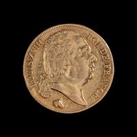 [FRANCE] 1819-A Louis XVIII 20 Franc Gold Coin