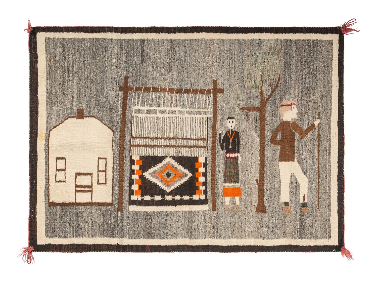 Navajo Pictorial Weaving / Rug