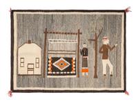 Navajo Pictorial Weaving / Rug