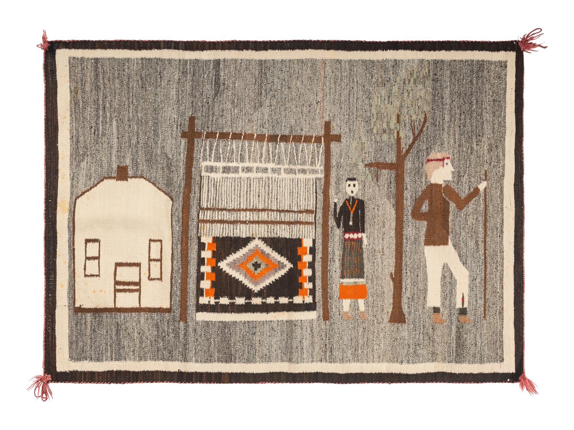 Navajo Pictorial Weaving / Rug