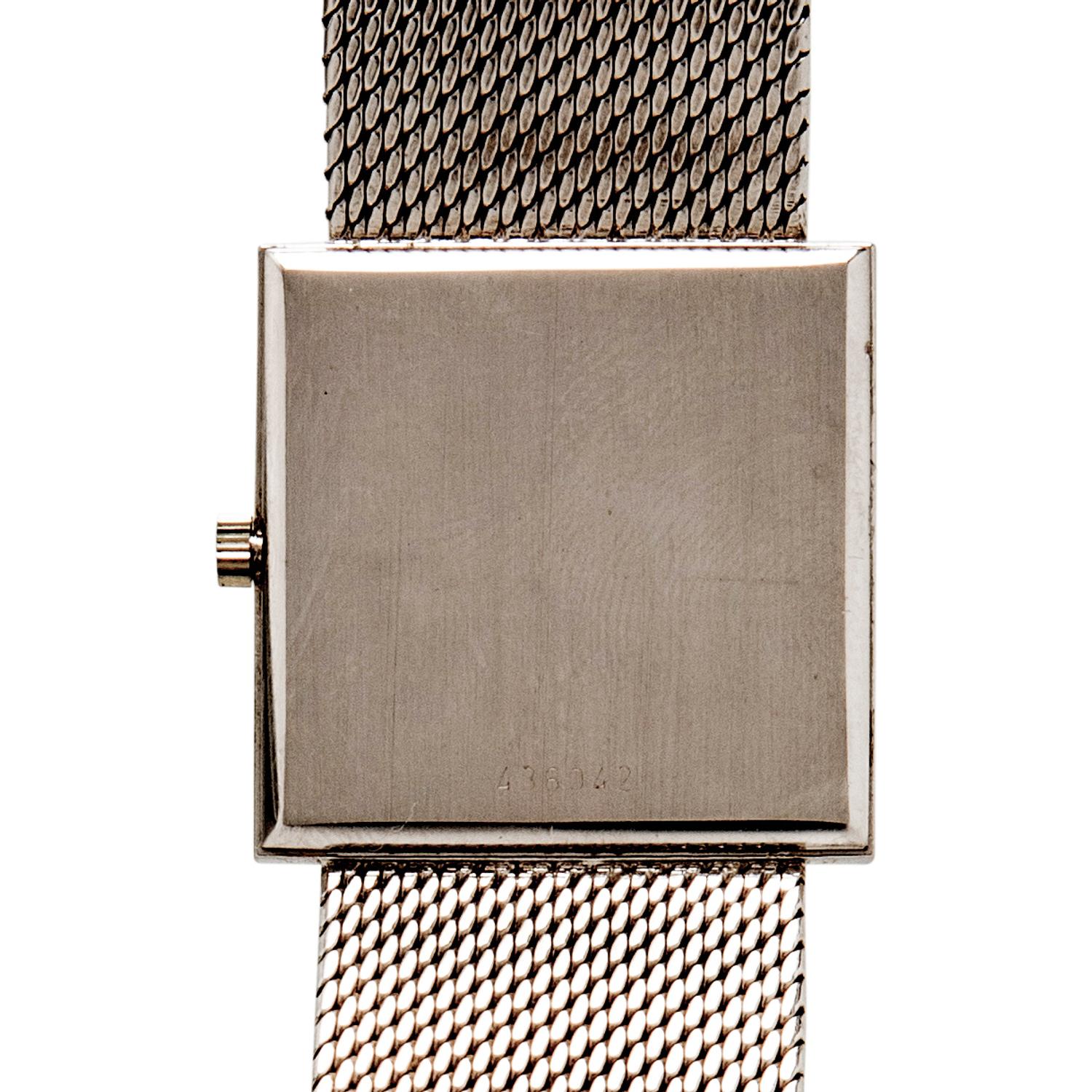 VACHERON & CONSTANTIN, 18K WHITE GOLD WATCH
