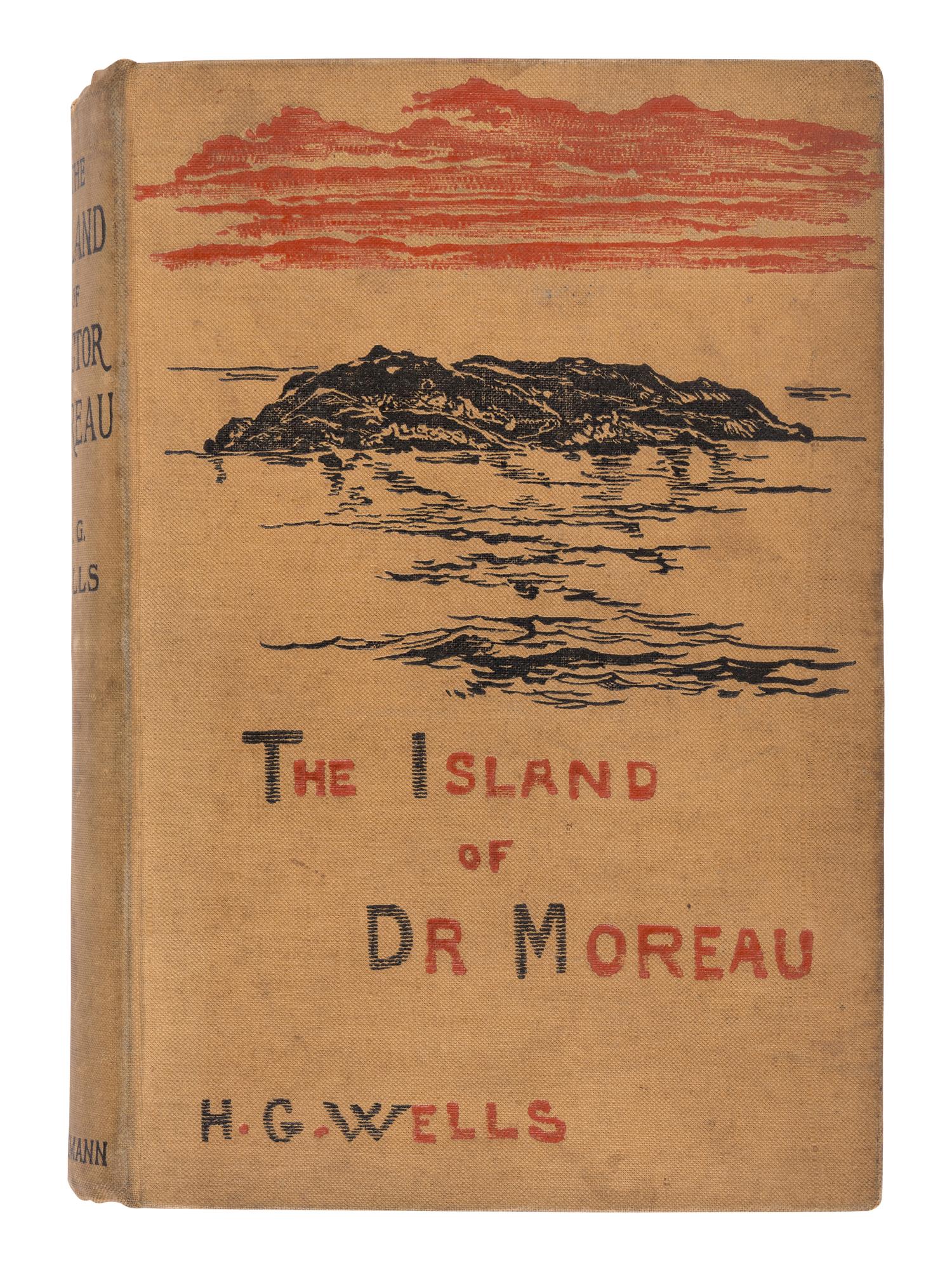 WELLS, H.G. (1866-1946). The Island of Doctor Moreau . London: William Heinemann, 1896.