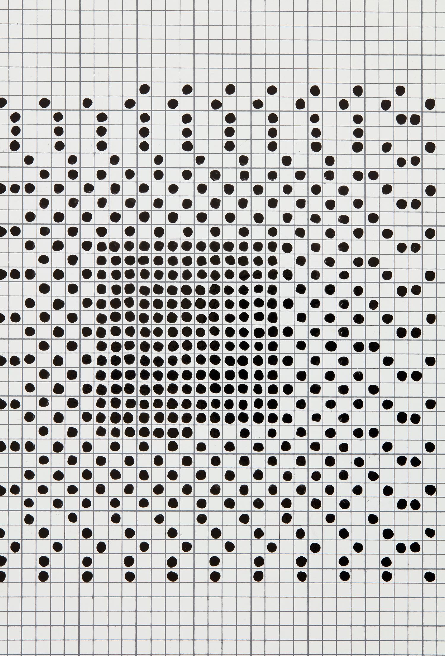Black 6'' Squares Series #7, 1972