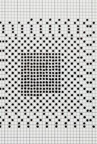 Black 6'' Squares Series #7, 1972