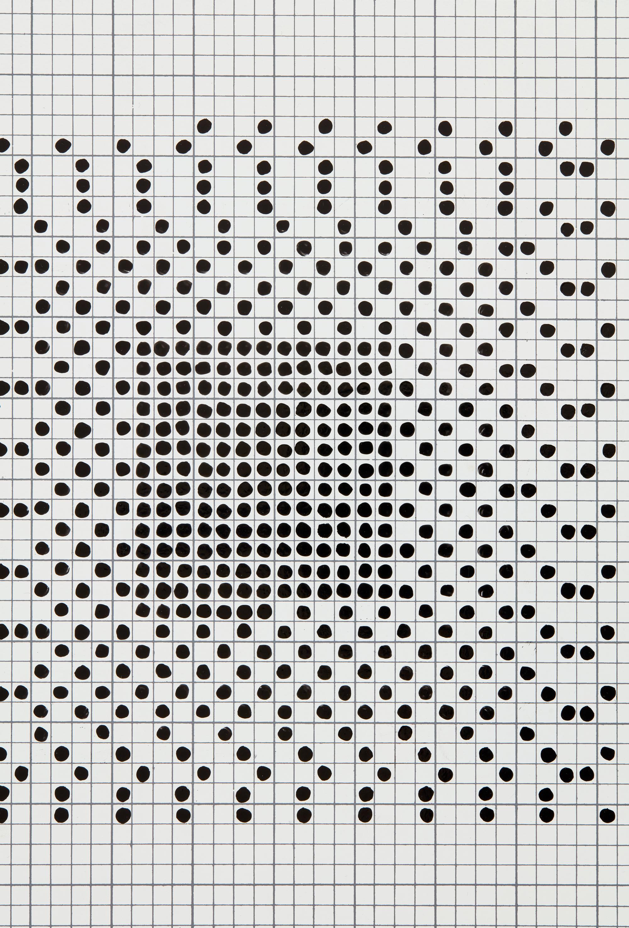 Black 6'' Squares Series #7, 1972