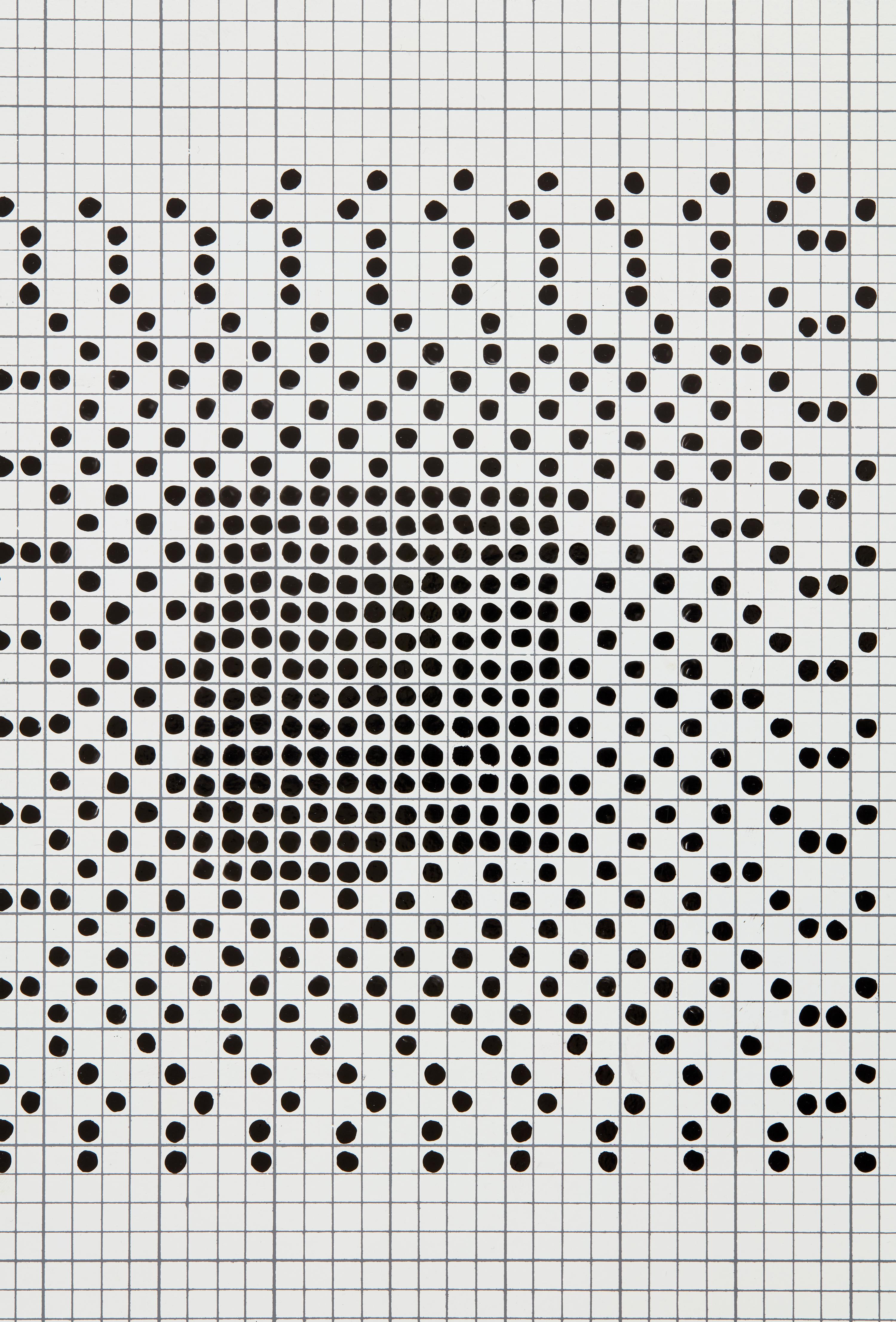 Black 6'' Squares Series #7, 1972