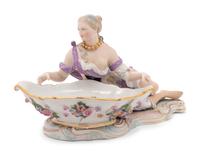 A Meissen Porcelain Sweetmeat Dish
