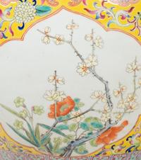 A Chinese Export Enameled Porcelain Jardinière